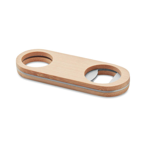 25 x Oval Bamboo Bottle Opener Custom Wood Designs __label: Multibuy __label: Upload Logo 25-branded-25-x-oval-bamboo-bottle-opener-53612760301911