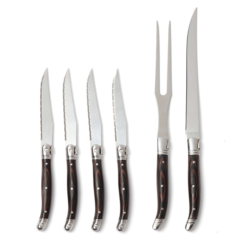 Load image into Gallery viewer, VINGA Gigaro meat knives - Custom Wood Designs
