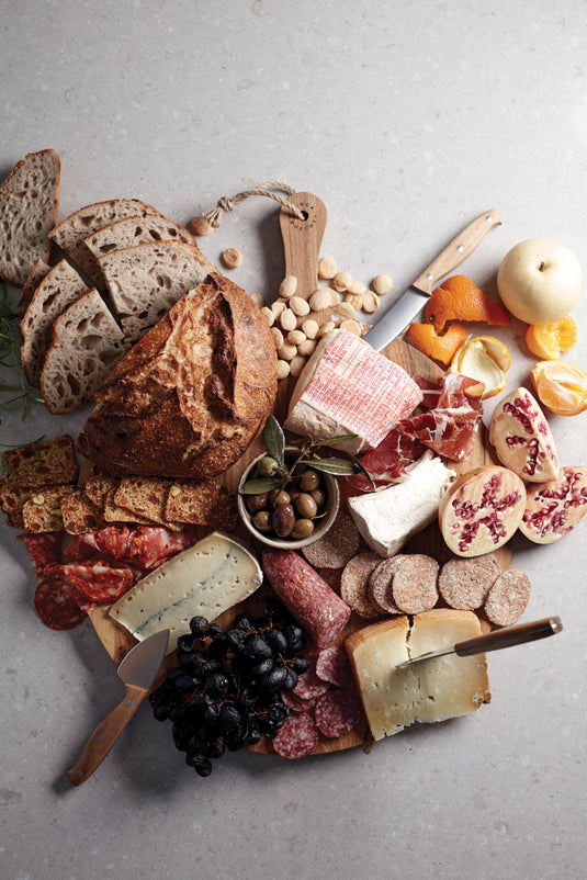 Buscot Round Serving Board - Custom Wood Designs