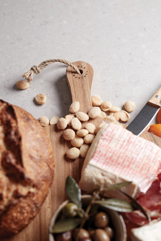 Buscot Round Serving Board - Custom Wood Designs