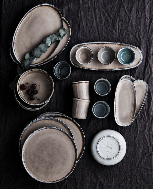 Nomimono plate 26,5 cm, 2 pcs set - Custom Wood Designs