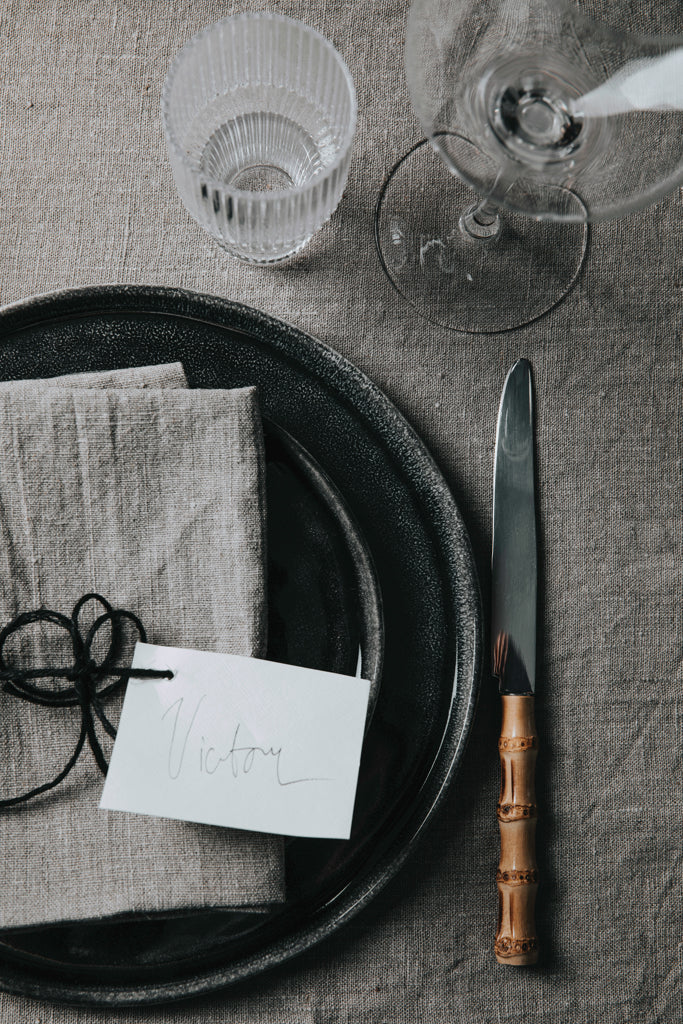 Load image into Gallery viewer, Nomimono plate 26,5 cm, 2 pcs set - Custom Wood Designs
