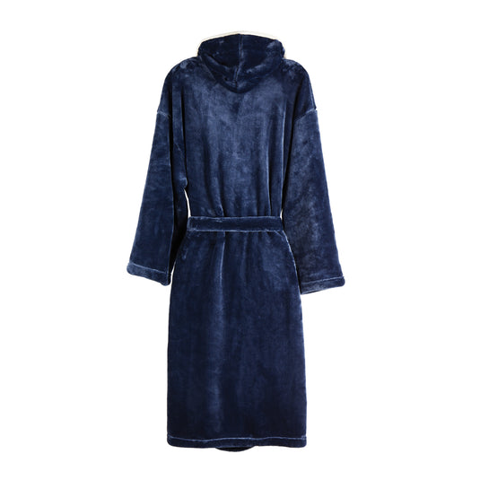 Louis luxury plush GRS RPET robe size S-M - Custom Wood Designs
