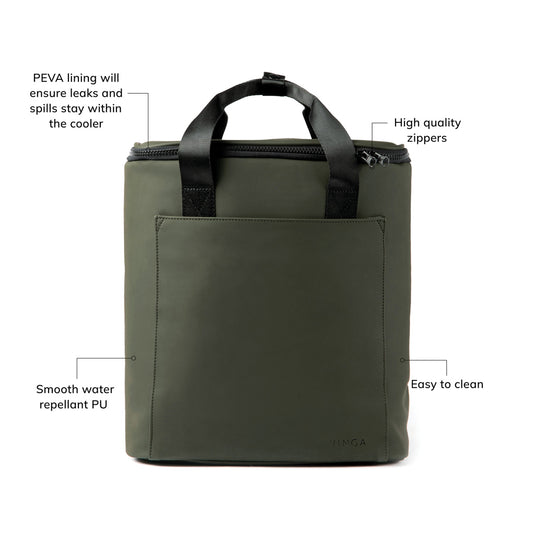 VINGA Baltimore trail cooler backpack - Custom Wood Designs