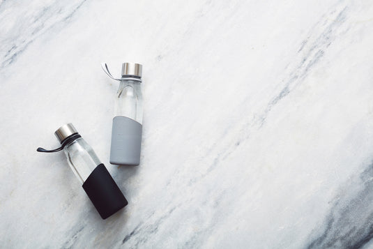 Lean Glass Water Bottle - Custom Wood Designs