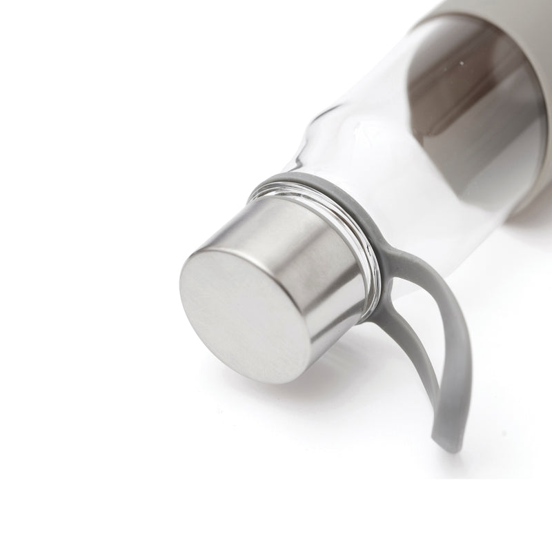 Load image into Gallery viewer, Lean Glass Water Bottle - Custom Wood Designs
