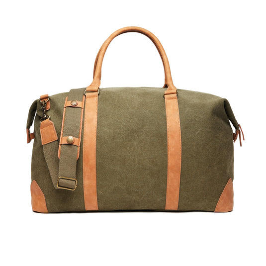 Bosle RCS recycled canvas duffelbag - Custom Wood Designs