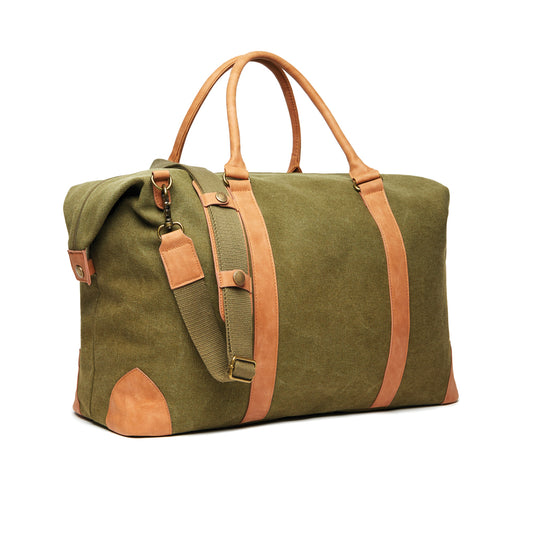 Bosle RCS recycled canvas duffelbag - Custom Wood Designs