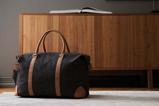 Bosle RCS recycled canvas duffelbag - Custom Wood Designs