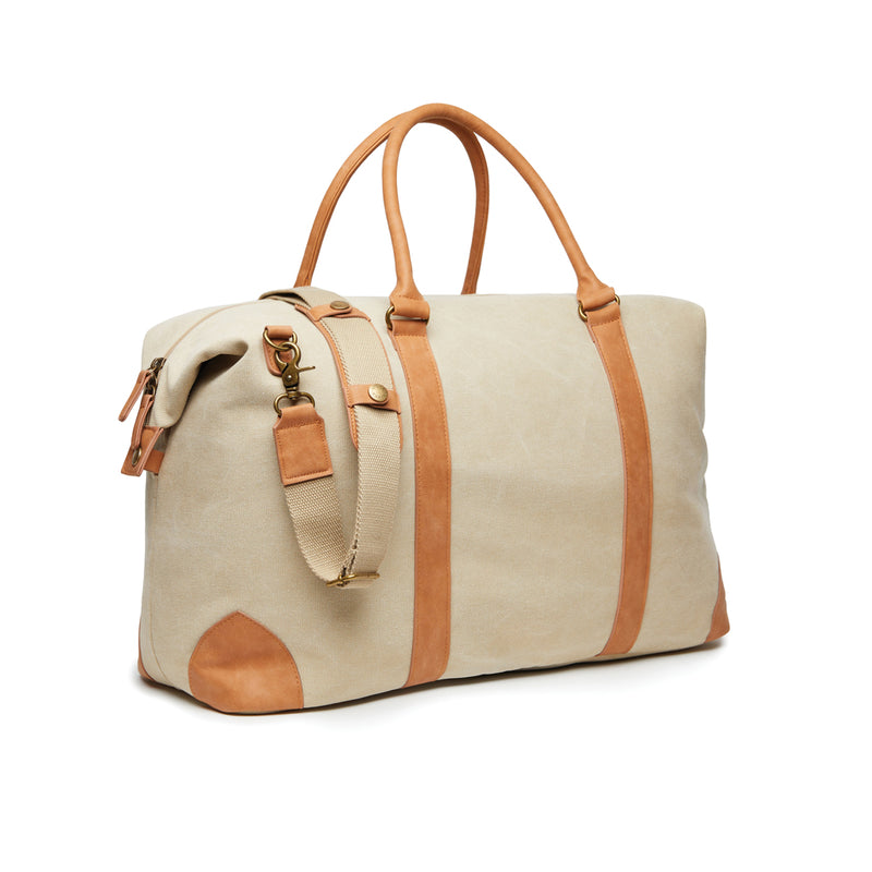 Load image into Gallery viewer, Bosle RCS recycled canvas duffelbag - Custom Wood Designs
