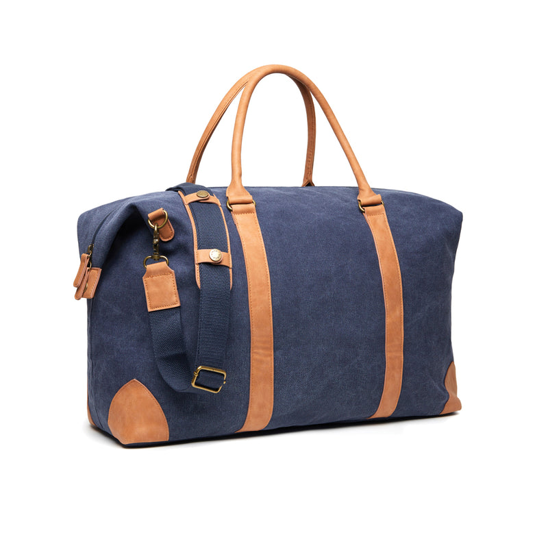 Load image into Gallery viewer, Bosle RCS recycled canvas duffelbag - Custom Wood Designs
