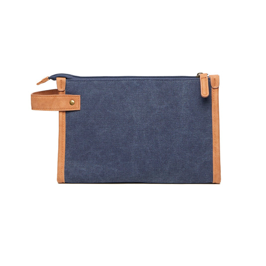 Bosle GRS recycled canvas toiletry bag - Custom Wood Designs