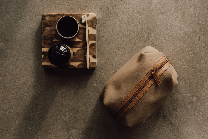 Load image into Gallery viewer, Sloan toiletry bag RCS recycled polyester - Custom Wood Designs
