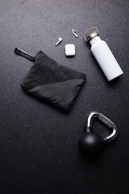 GRS RPET active dry towel 40 x 80cm - Custom Wood Designs