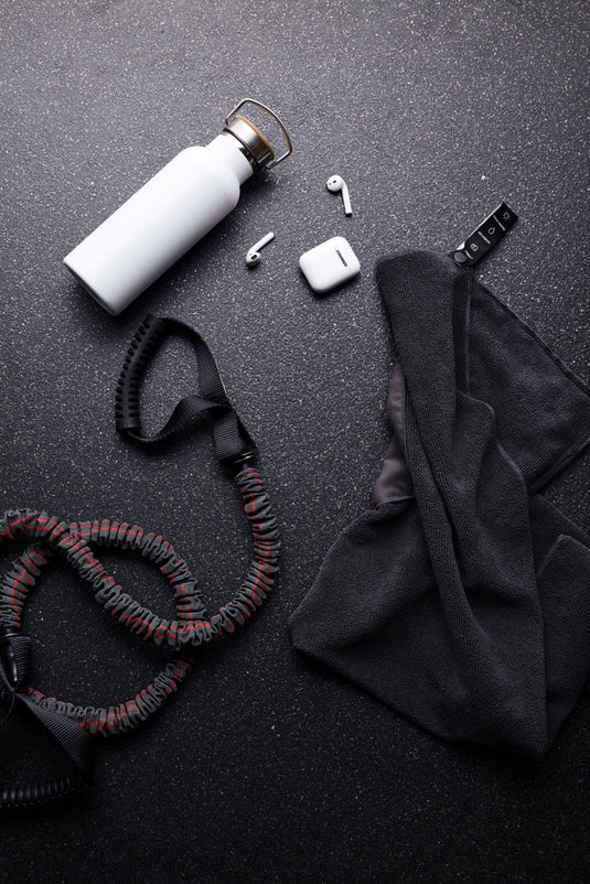 GRS RPET active dry towel 40 x 80cm - Custom Wood Designs