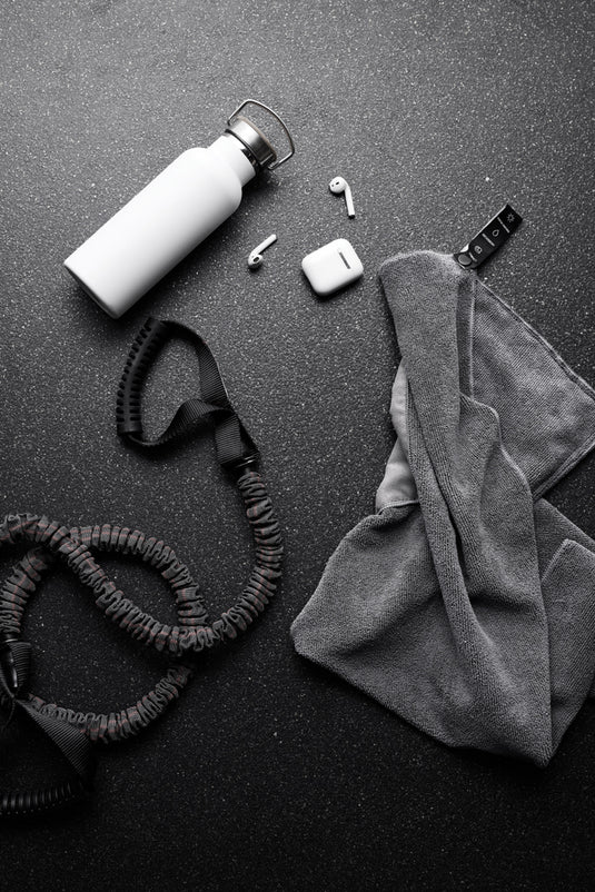 GRS RPET active dry towel 40 x 80cm - Custom Wood Designs