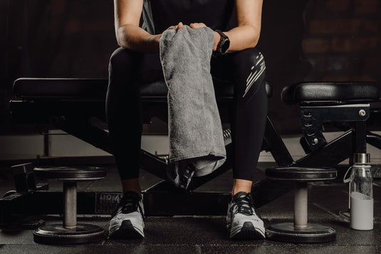 GRS RPET active dry towel 40 x 80cm - Custom Wood Designs