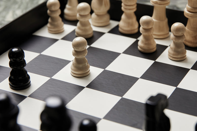 Load image into Gallery viewer, Chess coffee table game - Custom Wood Designs
