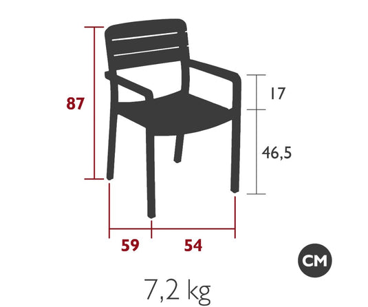 LODGE Teak Outdoor Armchair - Custom Wood Designs LODGE Teak Outdoor Armchair made from [material] –  [use_case] | Custom Wood Designs