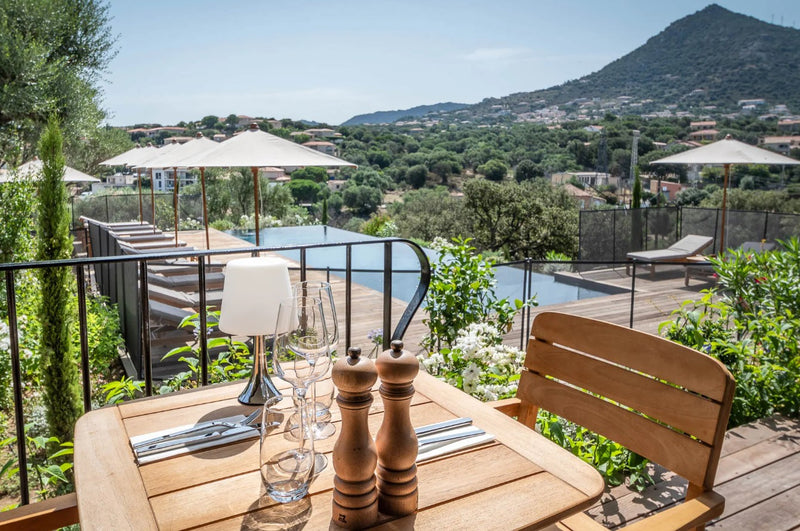 Load image into Gallery viewer, LODGE Teak Outdoor Armchair - Custom Wood Designs LODGE Teak Outdoor Armchair made from [material] –  [use_case] | Custom Wood Designs
