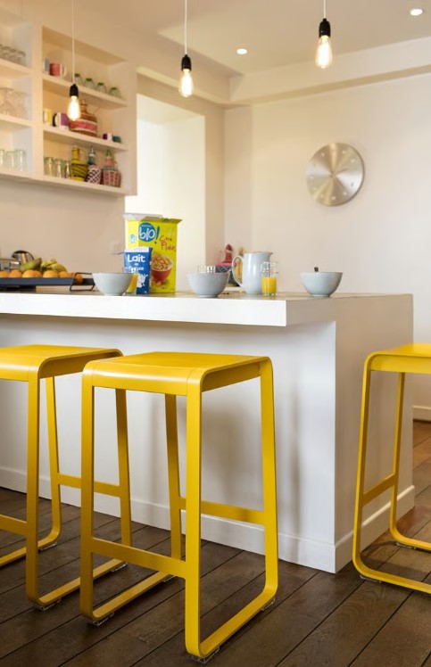 Load image into Gallery viewer, Bellevie Bar Stool High - Custom Wood Designs Bellevie Bar Stool High made from [material] – Ideal for [use_case] | Custom Wood Designs
