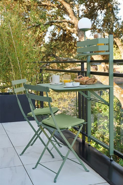 Load image into Gallery viewer, Bistro Balcony Table Foldable - Custom Wood Designs Bistro Balcony Table Foldable made from [material] – Ideal for [use_case] | Custom Wood Designs
