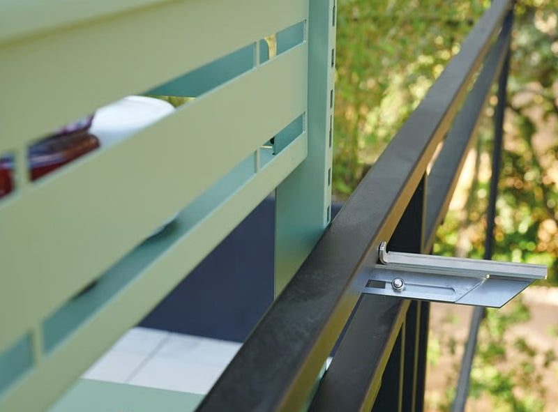 Load image into Gallery viewer, Bistro Balcony Table Foldable - Custom Wood Designs Bistro Balcony Table Foldable made from [material] – Ideal for [use_case] | Custom Wood Designs
