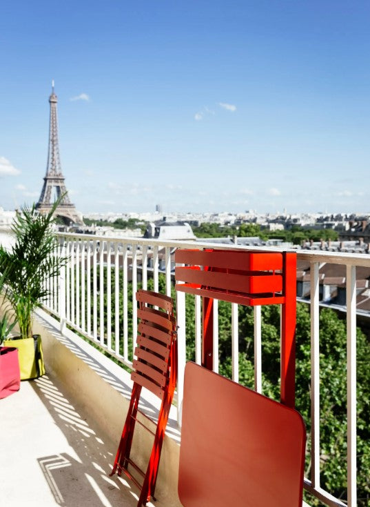 Load image into Gallery viewer, Bistro Balcony Table Foldable - Custom Wood Designs Bistro Balcony Table Foldable made from [material] – Ideal for [use_case] | Custom Wood Designs
