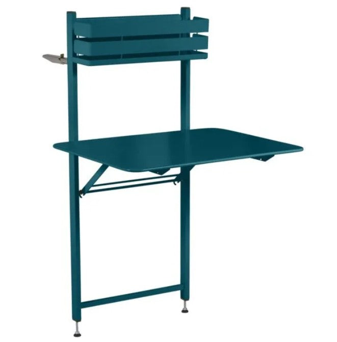 Load image into Gallery viewer, Bistro Balcony Table Foldable - Custom Wood Designs Bistro Balcony Table Foldable made from [material] – Ideal for [use_case] | Custom Wood Designs
