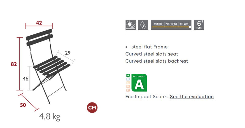 Load image into Gallery viewer, Bistro Classique Chair - Custom Wood Designs Bistro Classique Chair made from [material] – Ideal for [use_case] | Custom Wood Designs
