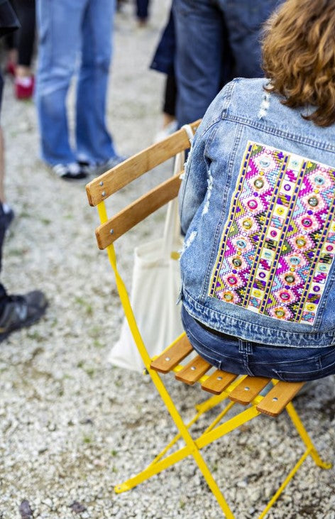 Load image into Gallery viewer, Bistro Natural Chair Wood &amp; Metal - Custom Wood Designs Bistro Natural Chair Wood &amp; Metal made from [material] – Ideal for [use_case] | Custom Wood Designs
