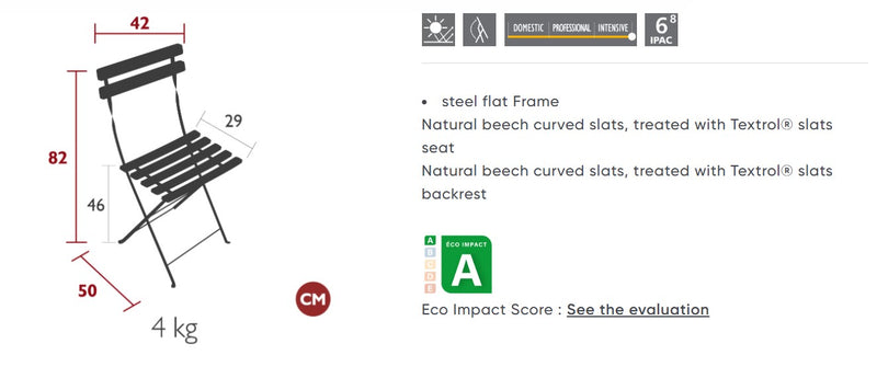 Load image into Gallery viewer, Bistro Natural Chair Wood &amp; Metal - Custom Wood Designs Bistro Natural Chair Wood &amp; Metal made from [material] – Ideal for [use_case] | Custom Wood Designs
