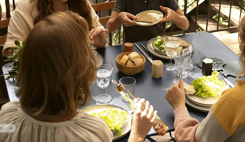 Load image into Gallery viewer, Bistro Table 117 x 77 cm Foldable - Custom Wood Designs Bistro Table 117 x 77 cm Foldable made from [material] –  [use_case] | Custom Wood Designs
