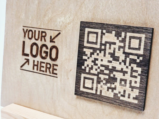 QR Display Stands A5 Big Block Natural 10-1000 Custom Wood Designs CUSTOM_4_0605b116-ec3e-45f1-9d37-33158e92cc08