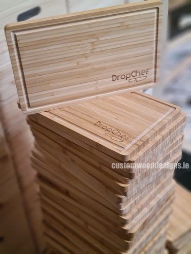 Wooden Bamboo Chopping Board  pack of 25 - Custom Wood Designs