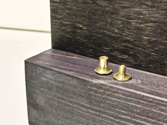 Double Sided Info Display - A4 Black x10 Custom Wood Designs CustomWoodDesignsIrelandDoublesidedA4sizePointofsaleInformationholderA4clipboardandblocksetInformationDisplayretailhospitalitycorporateCWD_27