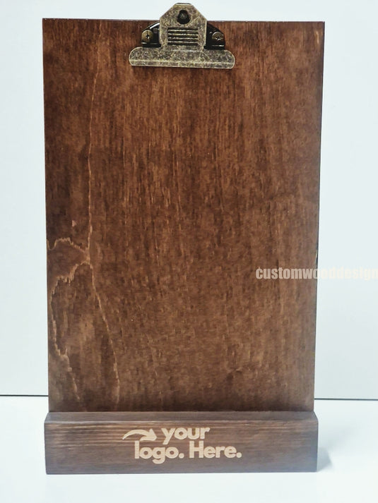 Clipboard Block Set - A4 Rich Brown x10 Custom Wood Designs CustomWoodDesignsIrelandDoublesidedA4sizePointofsaleInformationholderA4clipboardandblocksetInformationDisplayretailhospitalitycorporateCWD_7_71e166c5-38d2-4d37-84ec-13153b714c7a