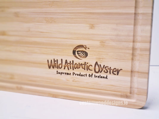 Wooden Bamboo Chopping Board  pack of 25 - Custom Wood Designs