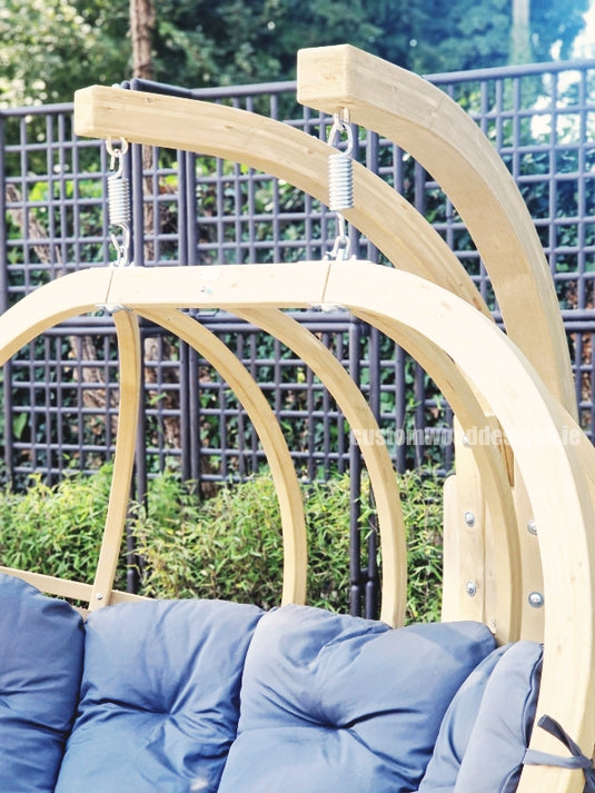 Royal Wood Hanging Chair & Frame Set - Custom Wood Designs