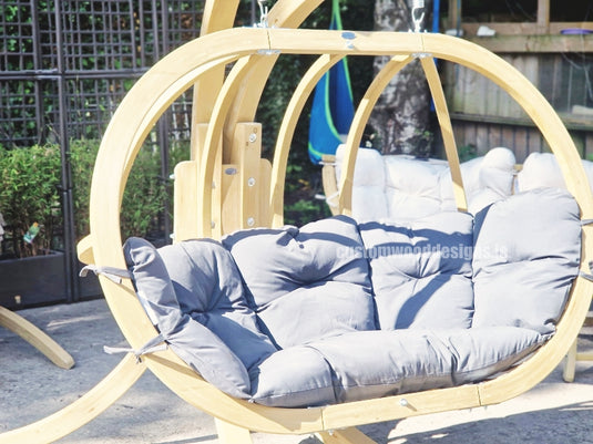 Royal Wood Hanging Chair & Frame Set - Custom Wood Designs