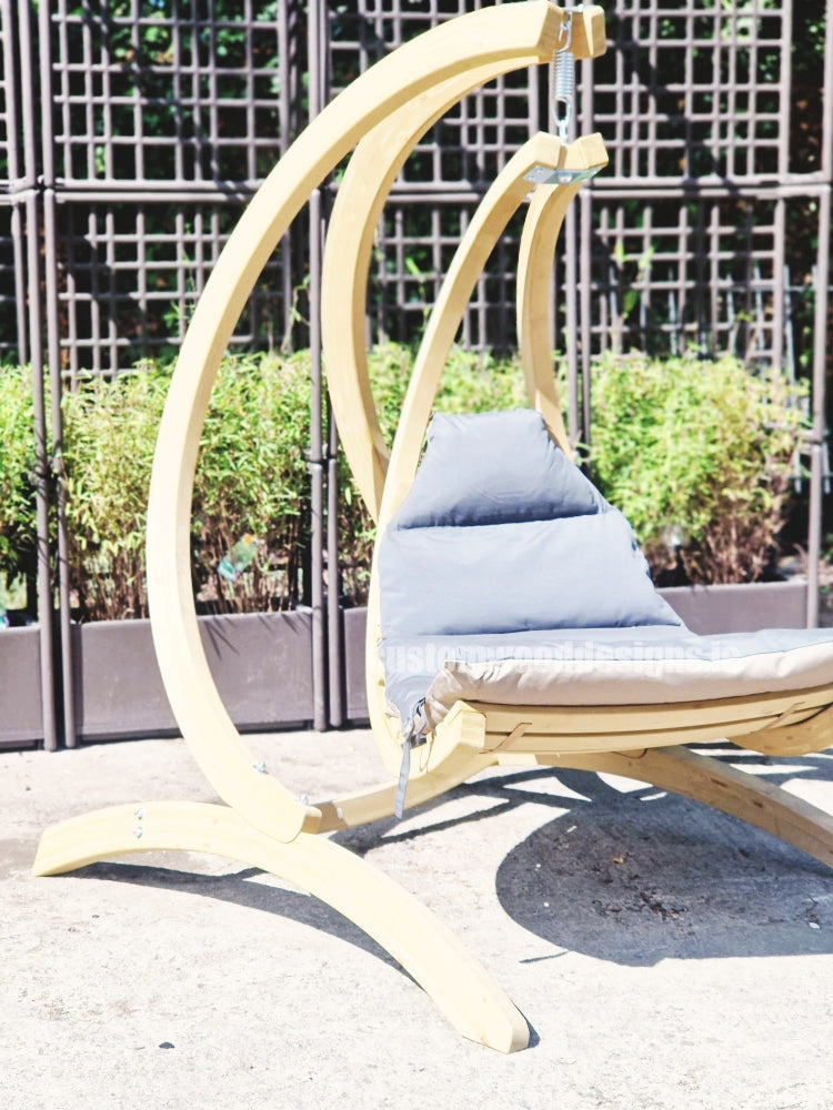 Load image into Gallery viewer, Swing Lounger &amp; Stand - Custom Wood Designs
