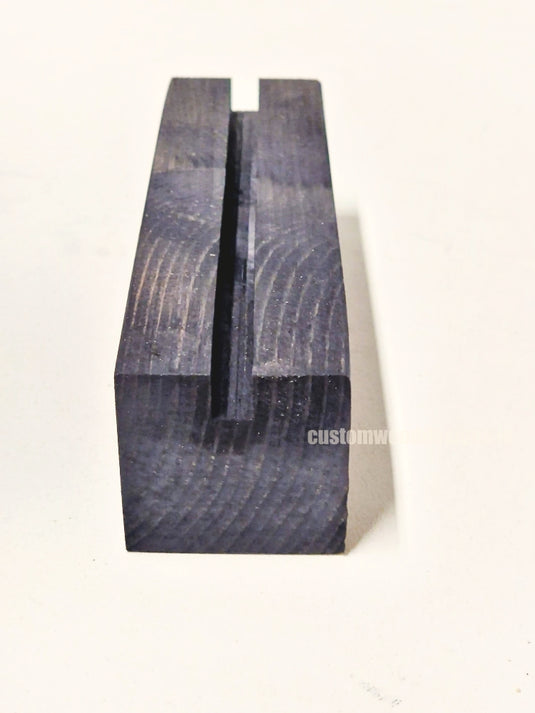 A4 Black Pine Display Block – Black (Pack of 10) - Custom Wood Designs