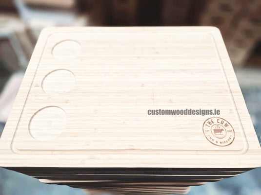 Large Wooden Steak board pack of 25 - Custom Wood Designs