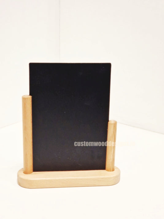 Small tabletop chalkboard Beech Finish x 6 - Custom Wood Designs