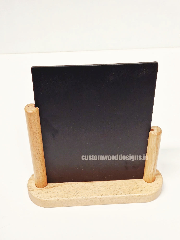 Load image into Gallery viewer, Small tabletop chalkboard Beech Finish x 6 - Custom Wood Designs
