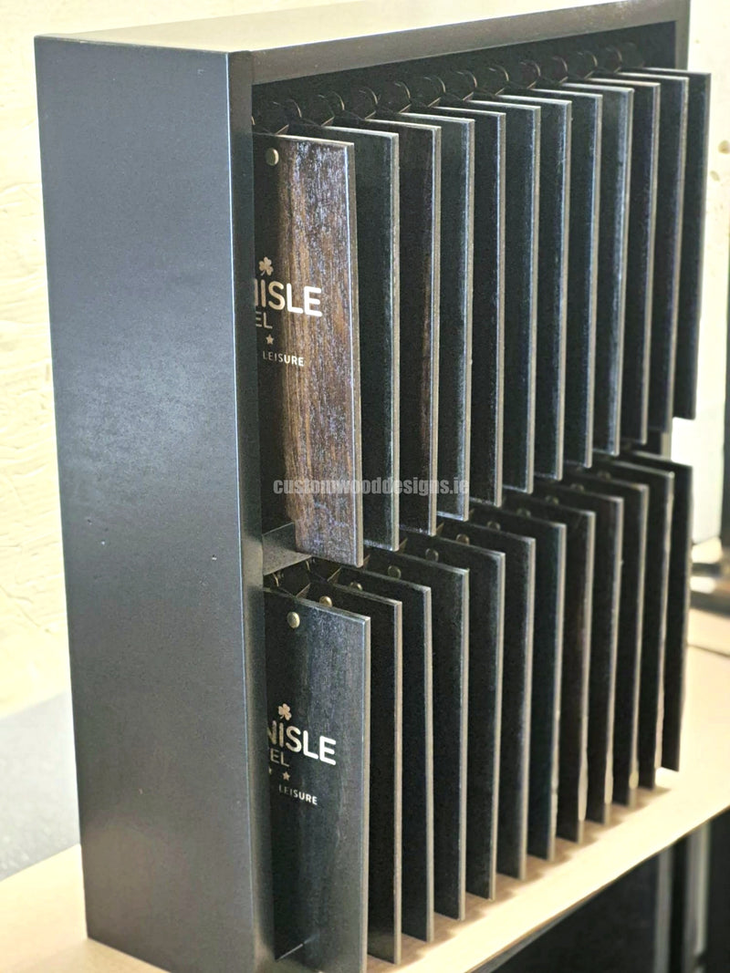 Load image into Gallery viewer, Premium Branded A5 Branded Clipboard Set (24 pcs) with Display Unit - Custom Wood Designs Premium Branded A5 Branded Clipboard Set (24 pcs) with Display Unit made from [material] –  [use_case] | Custom Wood Designs
