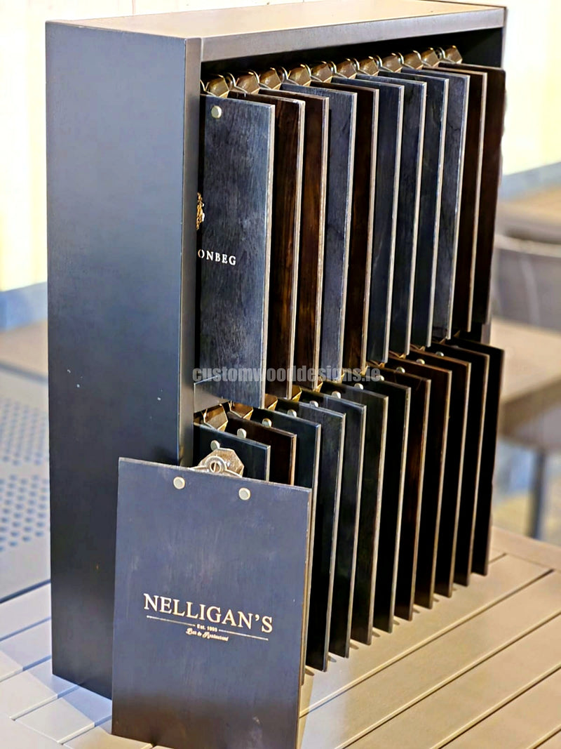 Load image into Gallery viewer, Premium Branded A5 Branded Clipboard Set (24 pcs) with Display Unit - Custom Wood Designs Premium Branded A5 Branded Clipboard Set (24 pcs) with Display Unit made from [material] –  [use_case] | Custom Wood Designs
