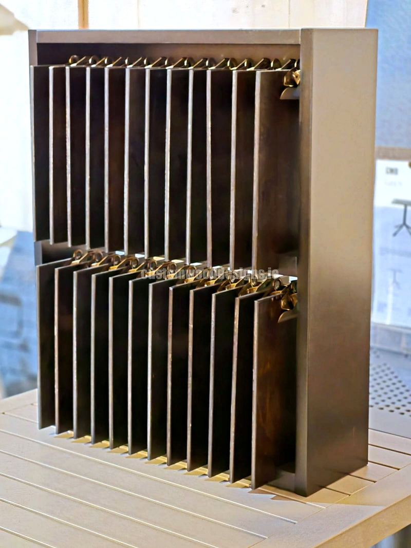 Load image into Gallery viewer, Premium Branded A5 Branded Clipboard Set (24 pcs) with Display Unit - Custom Wood Designs Premium Branded A5 Branded Clipboard Set (24 pcs) with Display Unit made from [material] –  [use_case] | Custom Wood Designs
