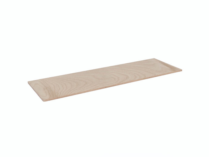 Blister Piano 80 cm display shelf made from 9mm birch, ideal for retail and exhibition displays.