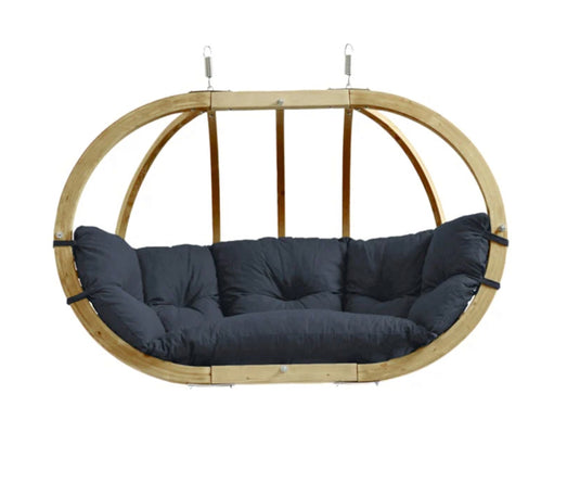 Royal Wood Hanging Chair & Frame Set - Custom Wood Designs Royal Wood Hanging Chair & Frame Set made from [material] – Ideal for [use_case] | Custom Wood Designs